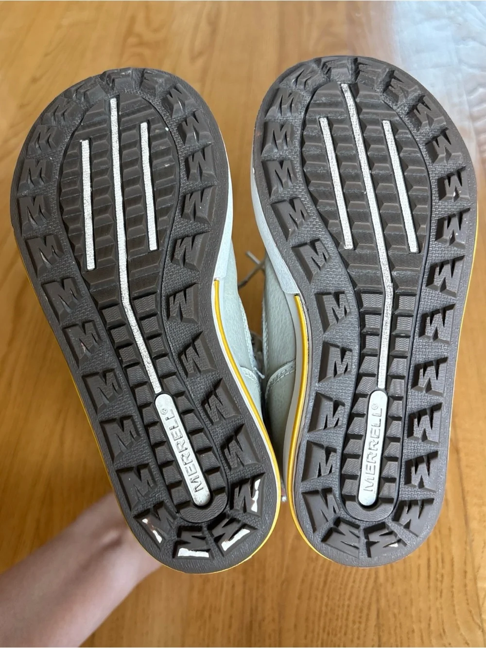 Merrell Kids Heidi Waterproof Winter Snow Boots Gray Navy Size 12